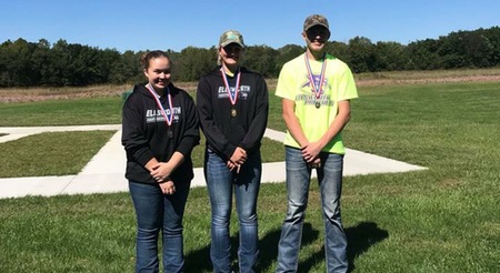 Top finishers for ECC sports shooting